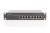 Przełącznik L2 zarządzany Gigabit Ethernet PoE 8-portowy, 10 cali, 80W PoE budget