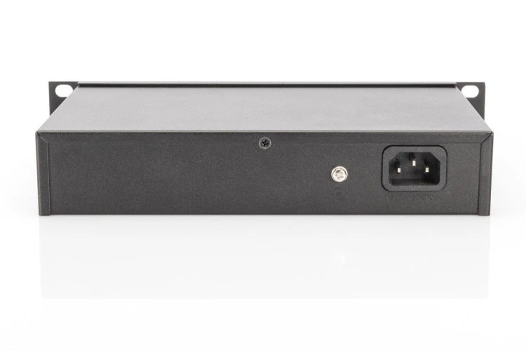 Przełącznik L2 zarządzany Gigabit Ethernet PoE 8-portowy, 10 cali, 80W PoE budget