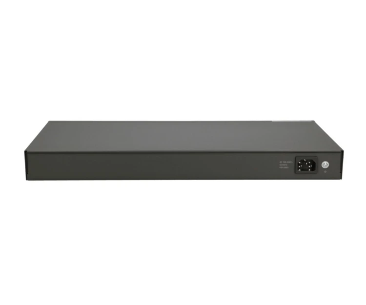 FiberHome S4820-28T-X-AC łącza sieciowe Zarządzany L2/L3 Gigabit Ethernet (10/100/1000) 1U Czarny, Szary