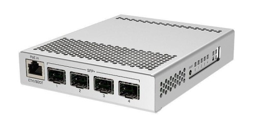 Switch Mikrotik CRS305-1G-4S+IN Zarządzany Gigabit Ethernet (10/100/1000) Obsługa PoE Biały