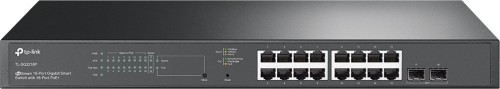 Switch TP-Link TL-SG2218P L2/L2+ Gigabit Ethernet (10/100/1000) Obsługa PoE 1U Czarny