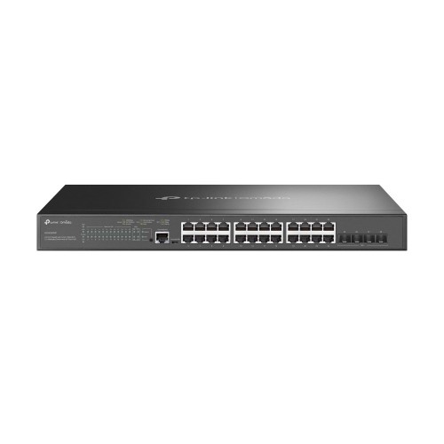 Switch TP-Link Omada TL-SG3428XMP Zarządzany L2+ Gigabit Ethernet (10/100/1000) Obsługa PoE 1U Czarny