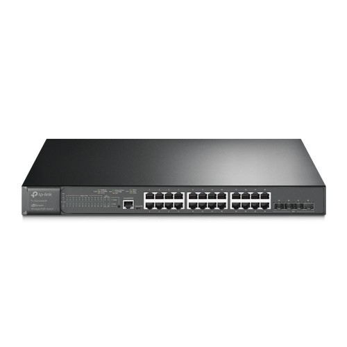 Switch TP-Link Omada TL-SG3428XMP Zarządzany L2+ Gigabit Ethernet (10/100/1000) Obsługa PoE 1U Czarny