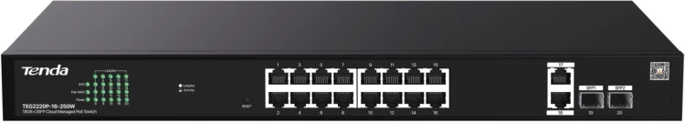 Switch Tenda TEG2220P-16-250W