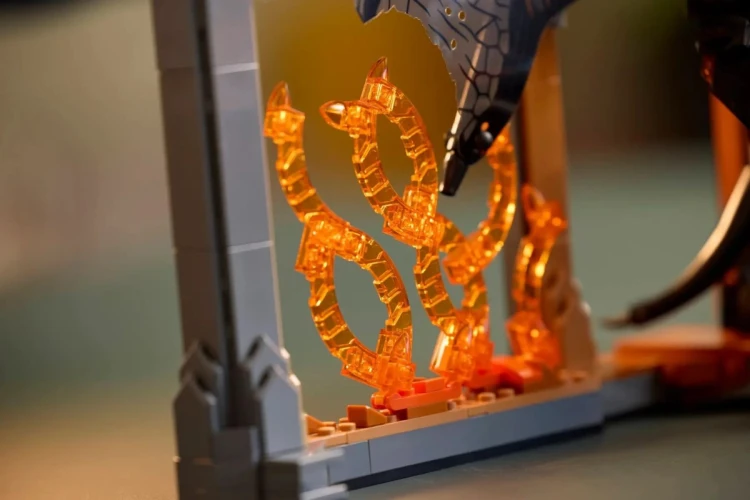 LEGO ICONS 10367 Władca pierścieni: Book nook z Balrogiem