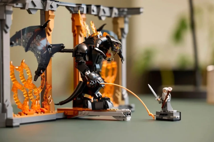 LEGO ICONS 10367 Władca pierścieni: Book nook z Balrogiem