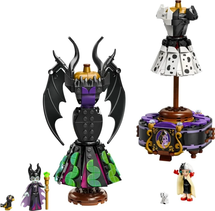 LEGO DISNEY 43262 Suknie Diaboliny i Cruelli De Mon