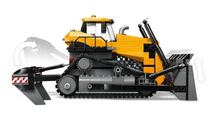 LEGO CITY 60466 Żółty buldożer
