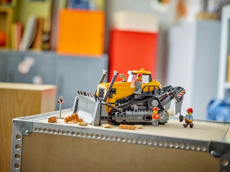 LEGO CITY 60466 Żółty buldożer
