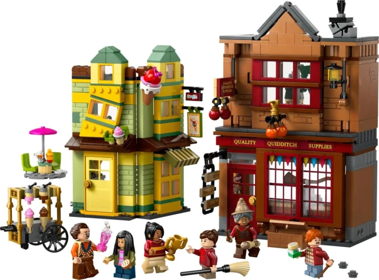 LEGO HARRY POTTER 76452 Markowy sprzęt do quidditcha i lodziarnia
