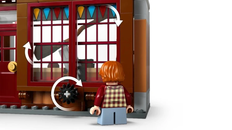 LEGO HARRY POTTER 76452 Markowy sprzęt do quidditcha i lodziarnia