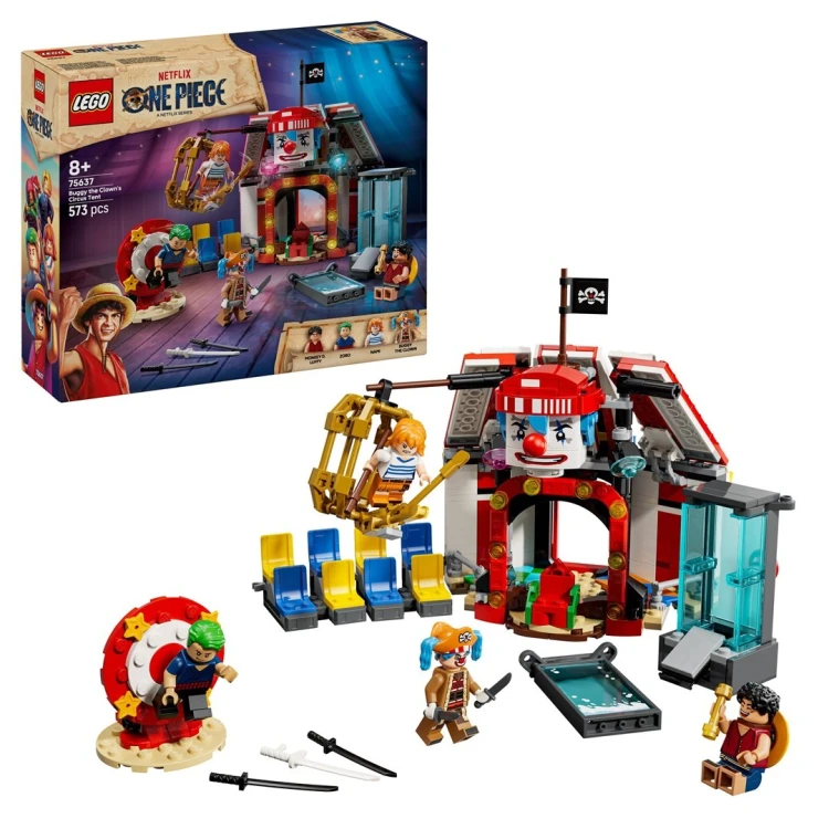 LEGO ONE PIECE 75637 Namiot cyrkowy klauna Buggy’ego