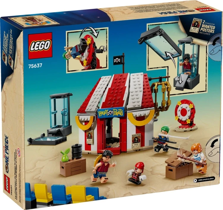 LEGO ONE PIECE 75637 Namiot cyrkowy klauna Buggy’ego