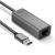 Lindy 43313 zmieniacz płci / kabli USB-A RJ-45 Srebrny