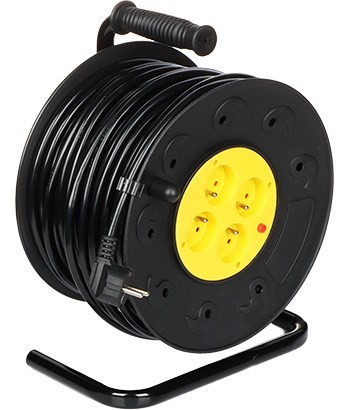 Przedłużacz bębnowy z uziemieniem BLOW PSB-3X2.5-4G/50M 50m