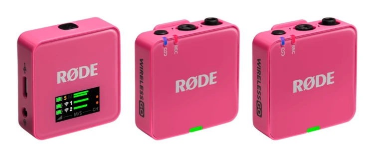 Mikrofon RODE Wireless GO III różowy