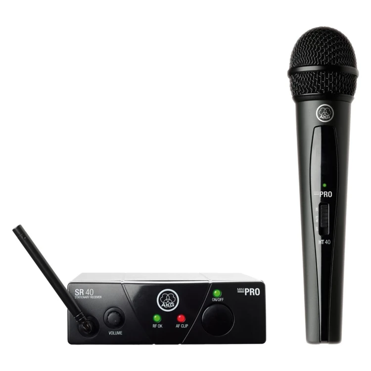 AKG WMS40 Mini - Mikrofonowy zestaw bezprzewodowy Vocal Set BD US45A