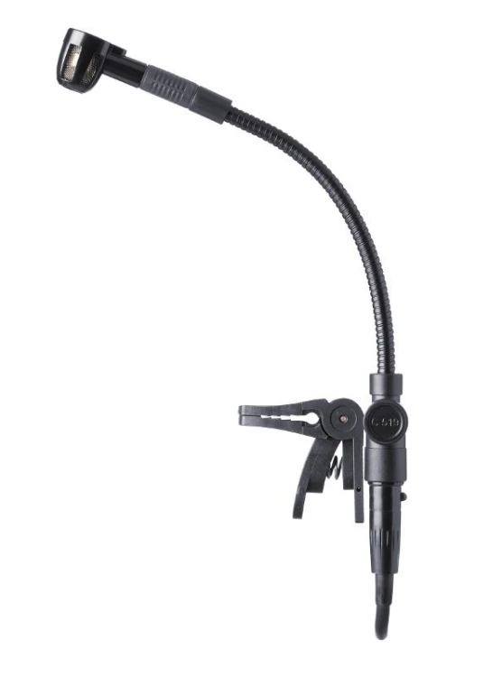 AKG C519 M - Mikrofon instrumentalny gęsia szyja z adapterem Phantom w XLR