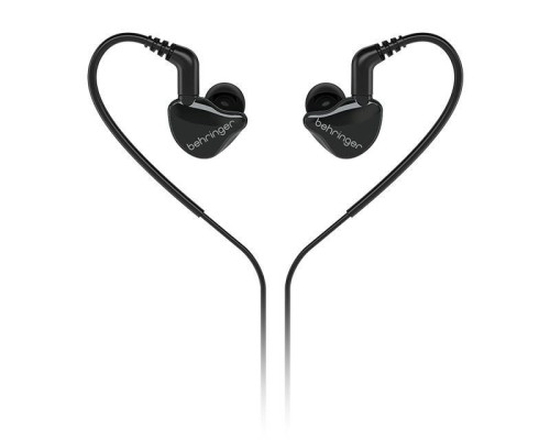 Słuchawki dwudrożne dokanałowe Behringer MO240-CK PRO - czarne