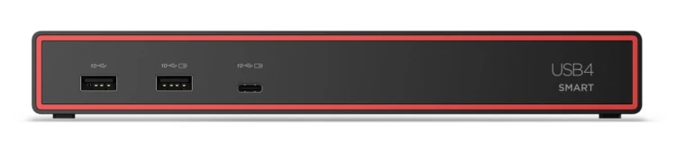 Stacja dokująca Lenovo ThinkPad USB4 Smart Dock 5500 Przewodowa Czarna (100608154)