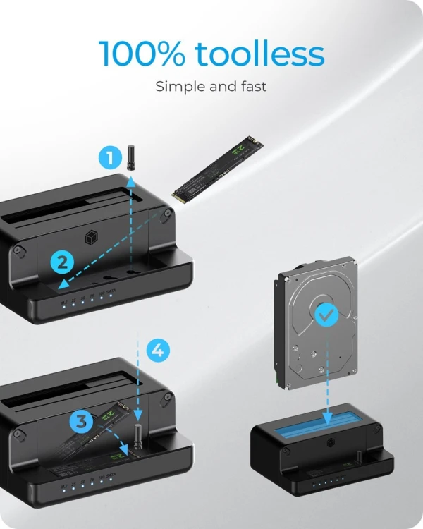 ICY BOX IB-2914MSCL-C31 USB 3.2 Gen 2 (3.1 Gen 2) Type-C Czarny