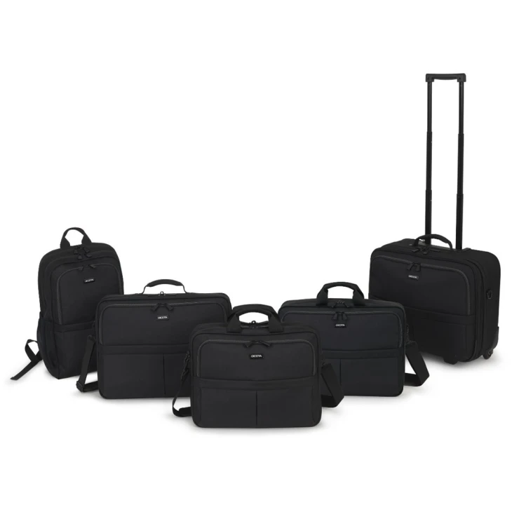 DICOTA D31696 plecak Czarny Poli(tereftalan etylenu) (PET)