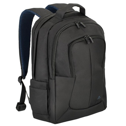 RIVACASE PLECAK NA LAPTOP 17,3" TEGEL, CZARNY, 23L, MATERIAŁ WODOODPORNY, KIESZENIE NA TABLET 10,1", SMARTFON, DOKUM., AKCES.