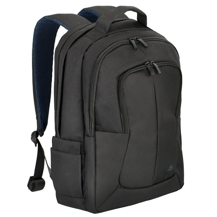 RIVACASE PLECAK NA LAPTOP 17,3" TEGEL, CZARNY, 23L, MATERIAŁ WODOODPORNY, KIESZENIE NA TABLET 10,1", SMARTFON, DOKUM., AKCES.
