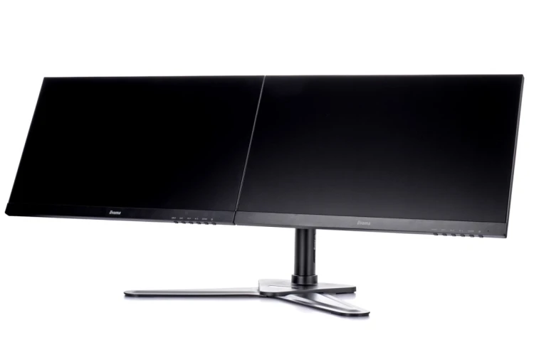 Uchwyt Iiyama DS1002D-B1 - stand z ramieniem regulowanym