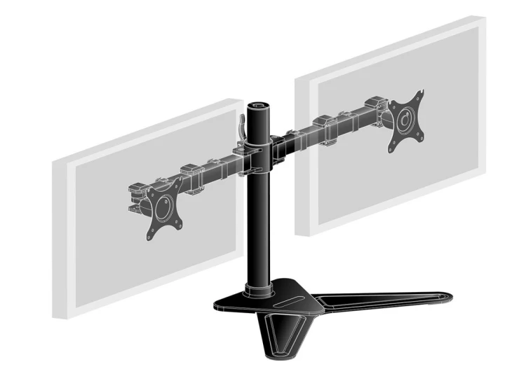 Uchwyt Iiyama DS1002D-B1 - stand z ramieniem regulowanym