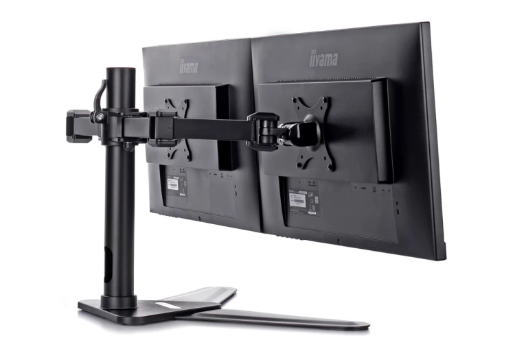 Uchwyt Iiyama DS1002D-B1 - stand z ramieniem regulowanym
