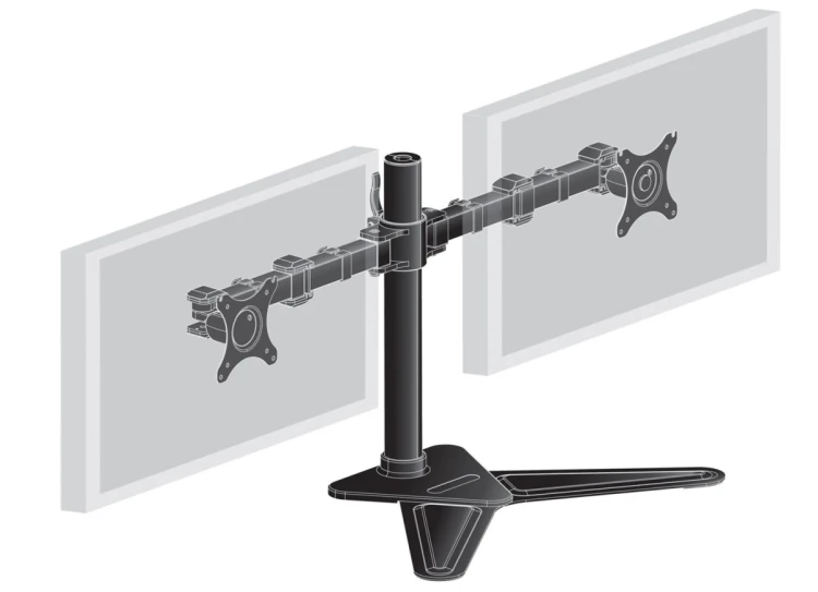 Uchwyt Iiyama DS1002D-B1 - stand z ramieniem regulowanym