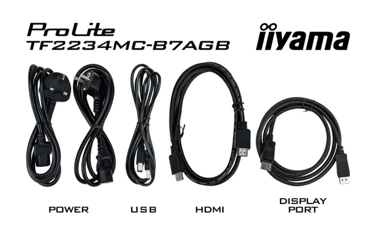 Monitor LED iiyama ProLite TF2234MC-B7AGB - Full HD (1080p) - 22