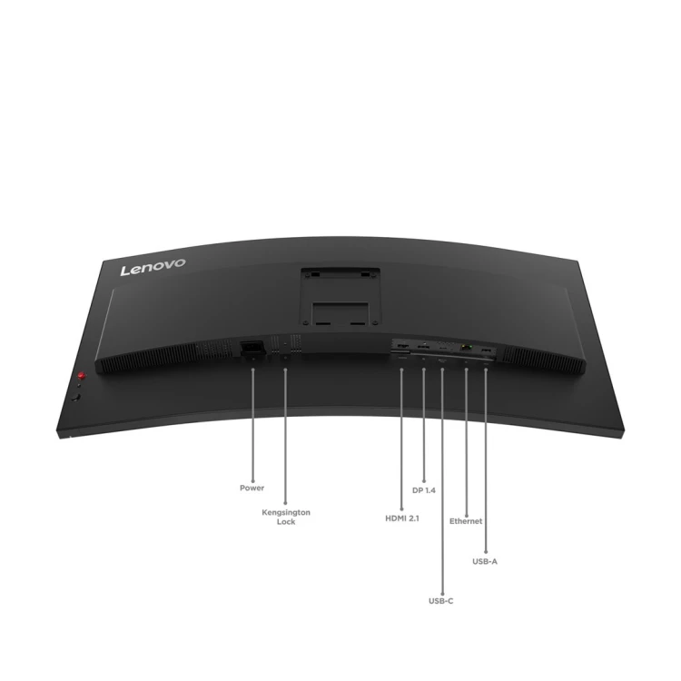 Monitor Lenovo ThinkVision T34WD-40 64AEGAT1EU_D LED display 86,4cm (34") 3440 x 1440 px Wide Quad HD Czarny