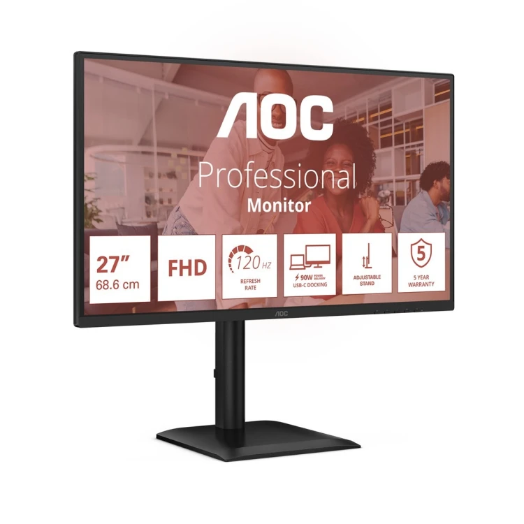 Monitor AOC 68,6cm (27") 27E4CV 16:09 HDMI+DP+USB-C lift