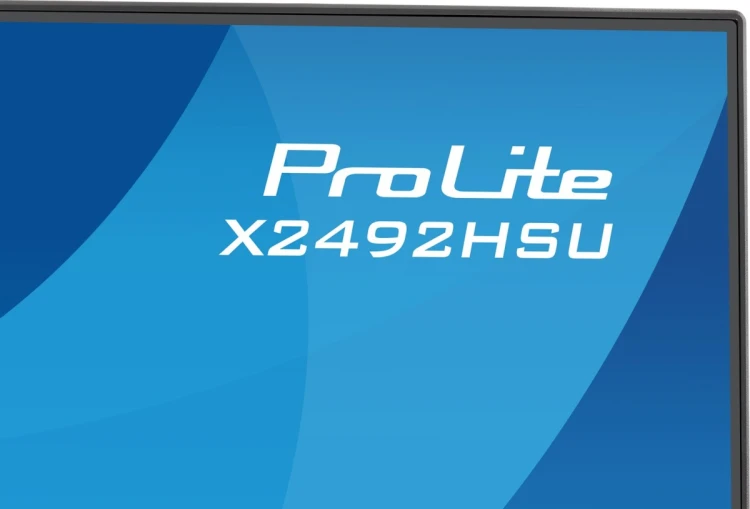 iiyama ProLite 24-calowy panel IPS Full HD z wąskimi ramkami z każdej strony i klasą energetyczną B