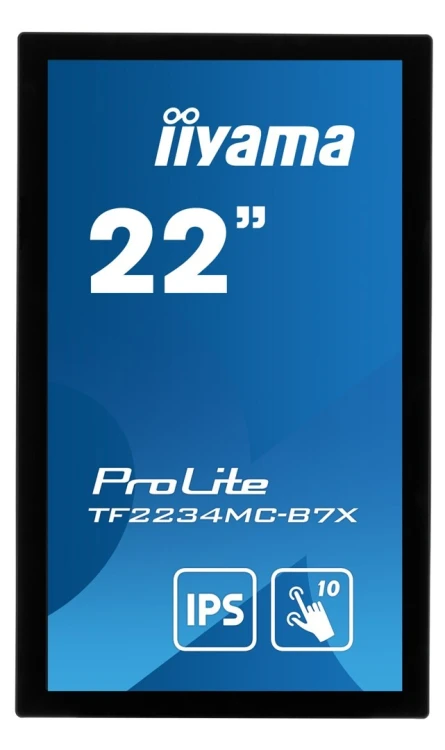 Monitor Iiyama Touch-Display ProLite TF2234MC-B7X - 55.9 cm (22") - 1920 x 1080 Full HD