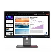 Monitor Lenovo ThinkVision P24q-40, 23,8", Systemy ochrony przed włamaniem (IPS), proporcje 16:9, 120 Hz, 4 ms, 2560x1440, 300 cd/m2, HDMI: 1, Krucza