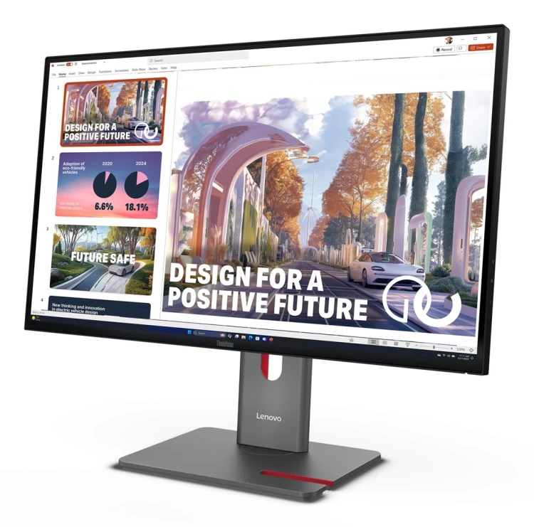 Lenovo ThinkVision P27QD-40 LED display 68,6 cm (27") 2560 x 1440 px Wide Quad HD Czarny