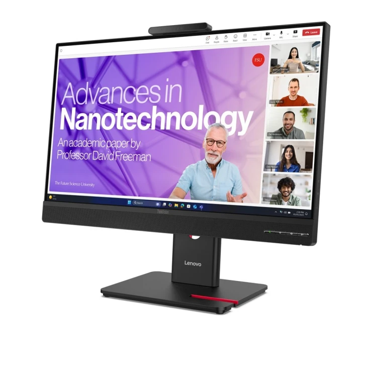 Lenovo ThinkVision T27QD-4v monitor komputerowy 68,6 cm (27") 2560 x 1440 px Quad HD LCD Czarny