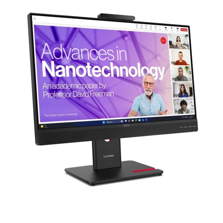 Lenovo ThinkVision T27QD-4v monitor komputerowy 68,6 cm (27") 2560 x 1440 px Quad HD LCD Czarny
