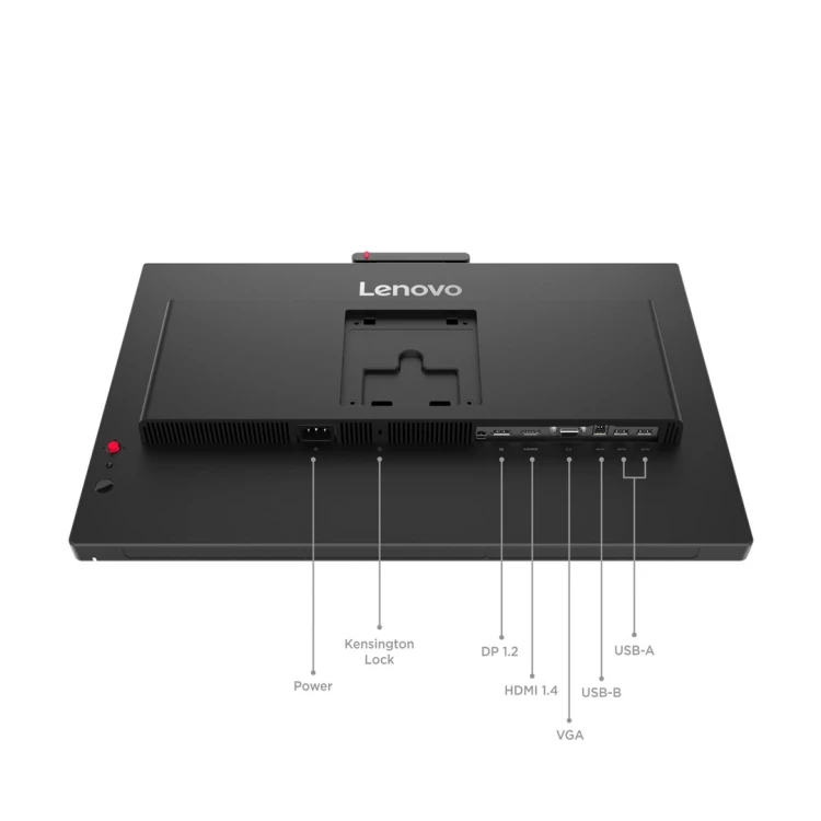Lenovo ThinkVision T27QD-4v monitor komputerowy 68,6 cm (27") 2560 x 1440 px Quad HD LCD Czarny