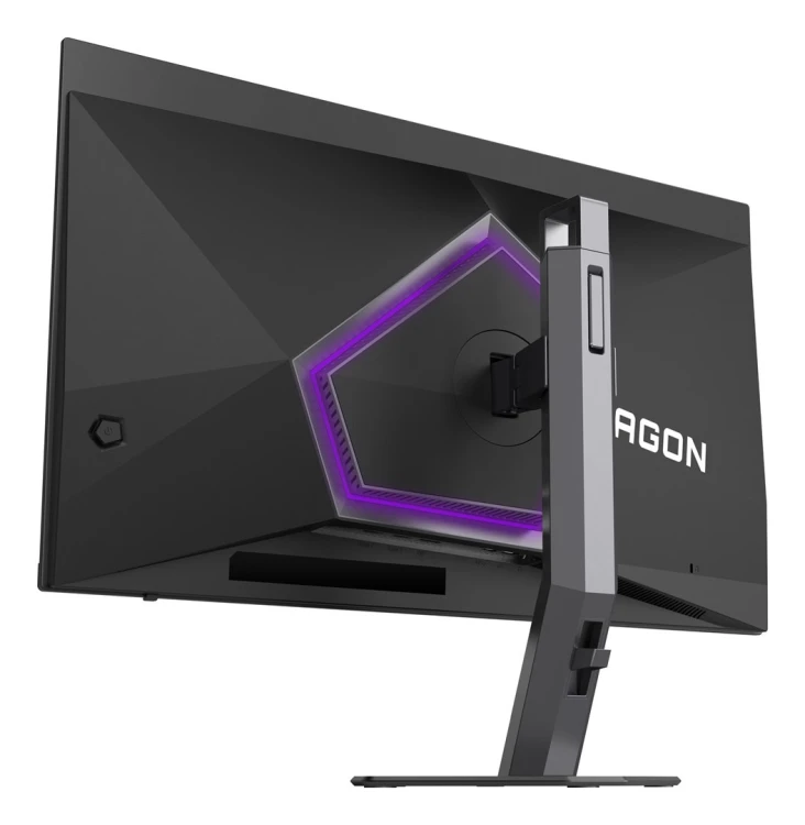 AOC AGON PRO AG276QKD2 monitor komputerowy 67,3 cm (26.5") 2560 x 1440 px Quad HD QD-OLED Czarny, Szary