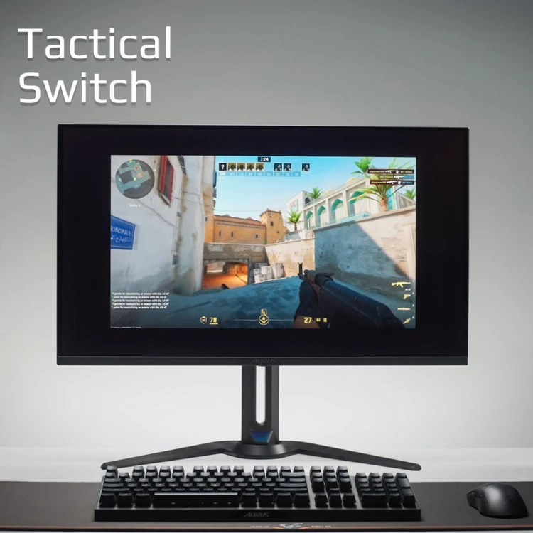 GIGABYTE AORUS FO32U EK monitor komputerowy 80 cm (31.5") 3840 x 2160 px 4K Ultra HD OLED Czarny