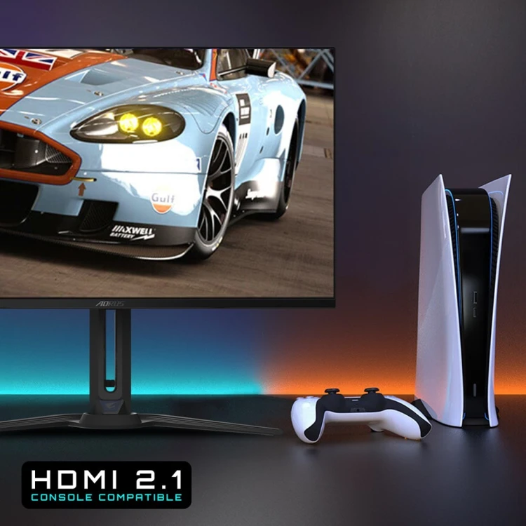 GIGABYTE AORUS FO32U EK monitor komputerowy 80 cm (31.5") 3840 x 2160 px 4K Ultra HD OLED Czarny