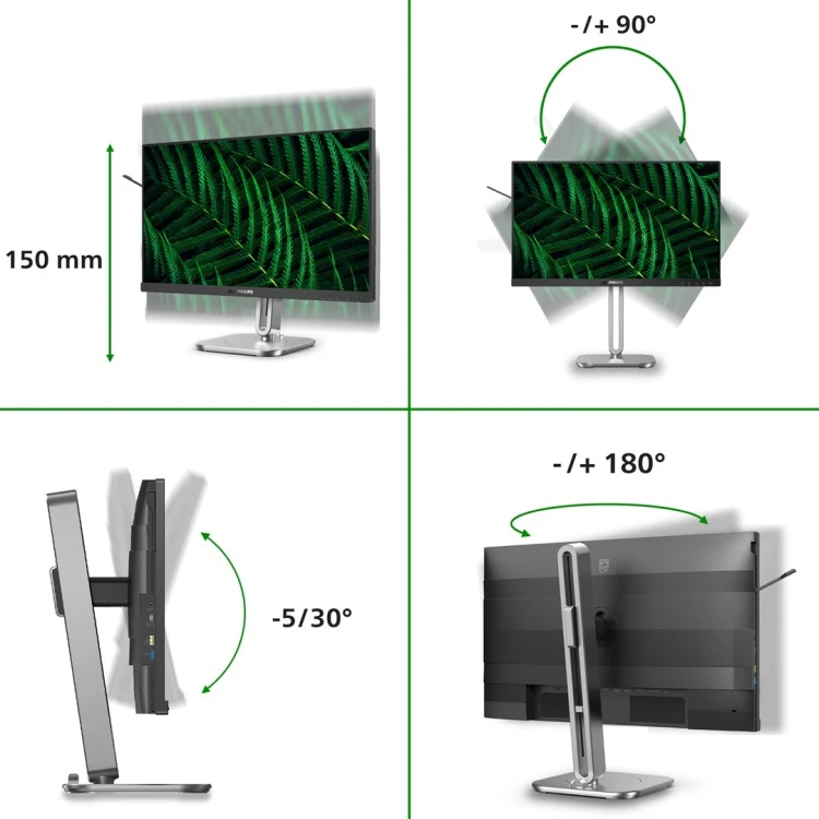 Philips 5000 series 24B2G5301/00, 60.5 cm (23.8"), 1920 x 1080 piksele, Full HD, LCD, 4 ms