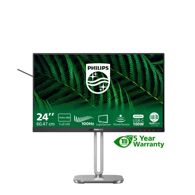 Philips 5000 series 24B2G5301/00, 60.5 cm (23.8"), 1920 x 1080 piksele, Full HD, LCD, 4 ms