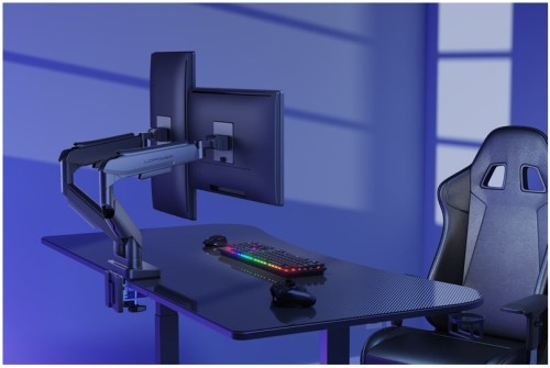 Ramię monitora LC-Power na 2 monitory do 86,36 cm (W) Podwójne