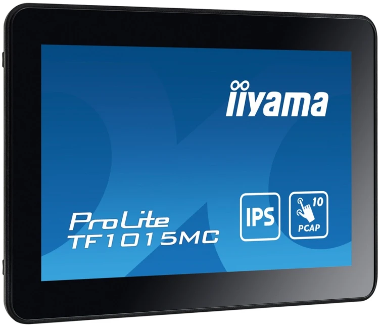 Panel dotykowy IIYAMA TF1015MC-B2 A 10inch Touchpanel 1280x1024 VA 500cd 10touch paints CS VGA HDMIx1 DPx1 IP65 certificated black