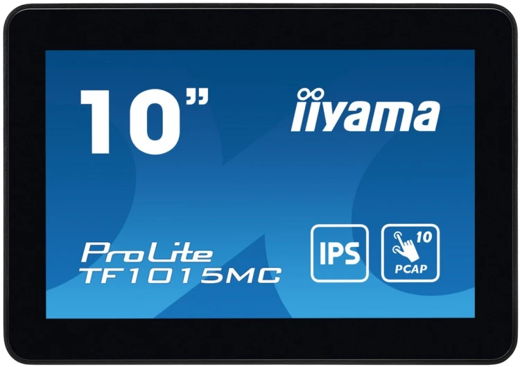 Panel dotykowy IIYAMA TF1015MC-B2 A 10inch Touchpanel 1280x1024 VA 500cd 10touch paints CS VGA HDMIx1 DPx1 IP65 certificated black